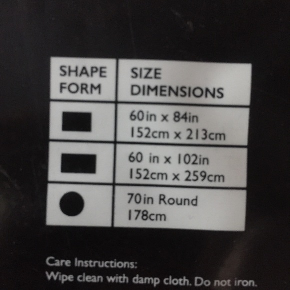 Nightmare before Christmas table cloths NEW (2) - Picture 6 of 6